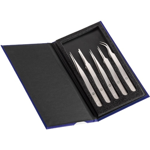 NC製高精度ピンセット 5本組 K5HP