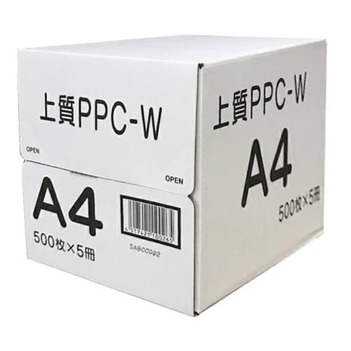 コピー用紙 上質PPC−W A4 1箱(