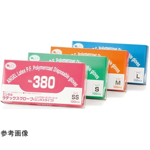 ラテックスグローブ ノンパウダー ポリマ