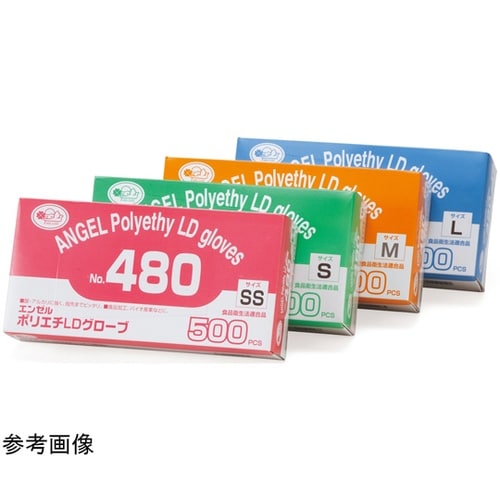 ポリエチLDグローブ クリア M 1ケー