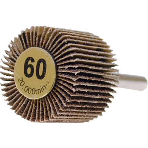 軸付フラップホイール 30×25×6mm