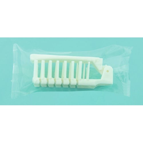 スケルトンブラシ 白 透明無地袋入 1箱