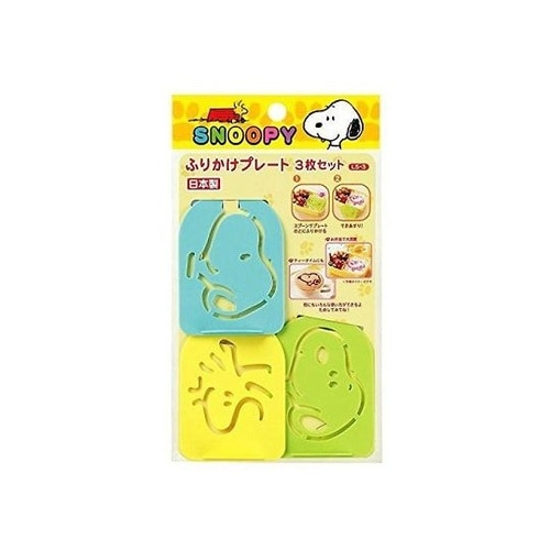 ふりかけプレート スヌーピー 3枚入り