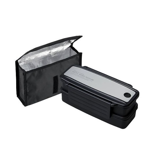 弁当箱 2段 860ml メタルモードノ