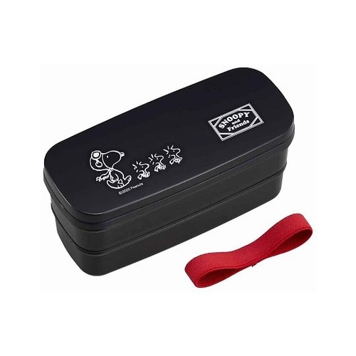 お弁当箱 2段 スヌーピーBlack 6