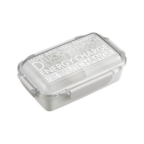 弁当箱 1段 500ml ホワイト エナ
