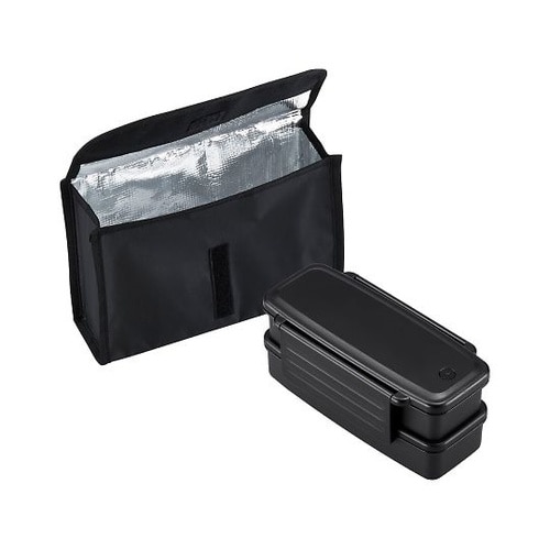 弁当箱 2段 860ml モノトーンスト