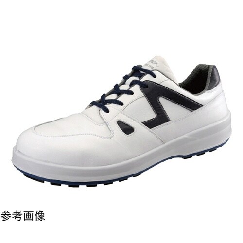 JIS安全靴 8611シロ/ブルー 26