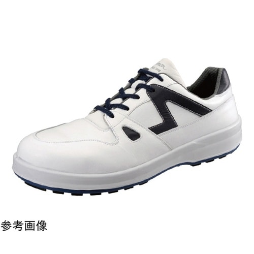 JIS安全靴 8611シロ/ブルー 27