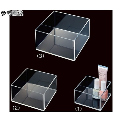 透明アクリルトレー 小 61−819−3