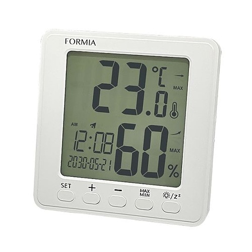 デジタル温度湿度計 ホワイト HO−00