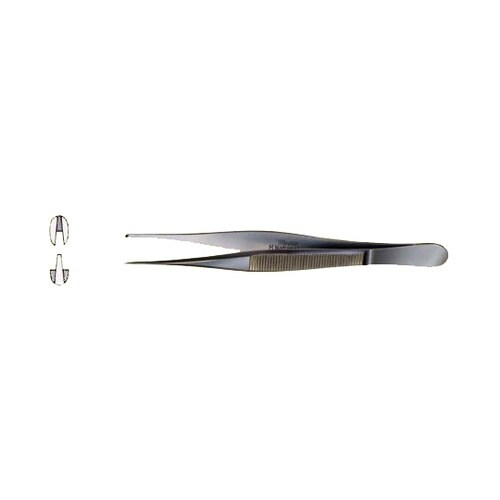 眼科用 有鉤 ピンセット 全長11cm