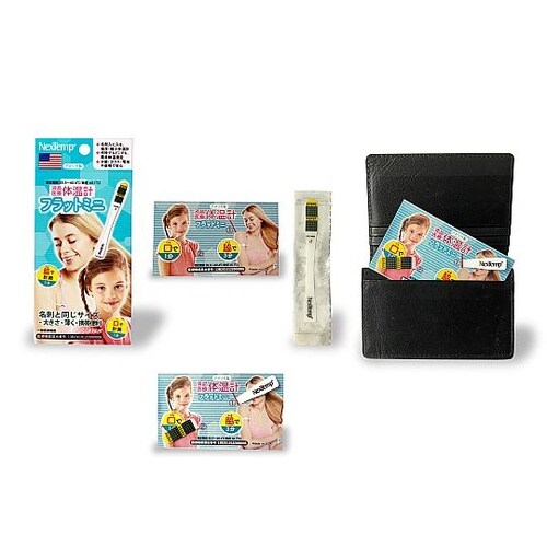 液晶体温計フラットミニ(カード付) EX