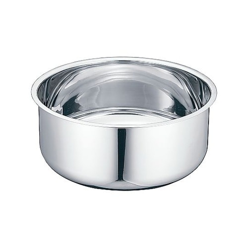 18−0 ステンレス丸型洗桶 39cm