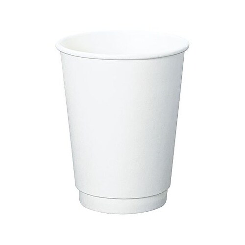 断熱二重ホワイト紙コップ8−80 1箱(