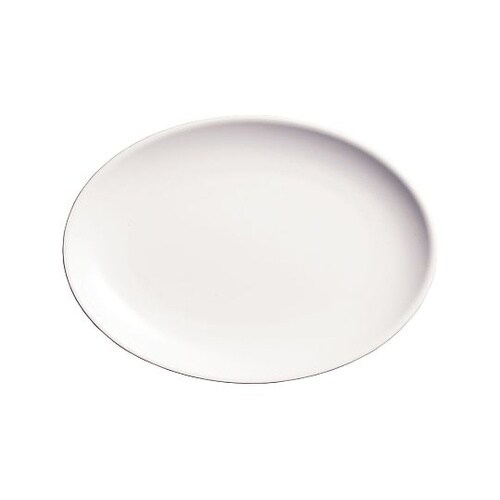 陶器「町中華」楕円皿 24cm R01−