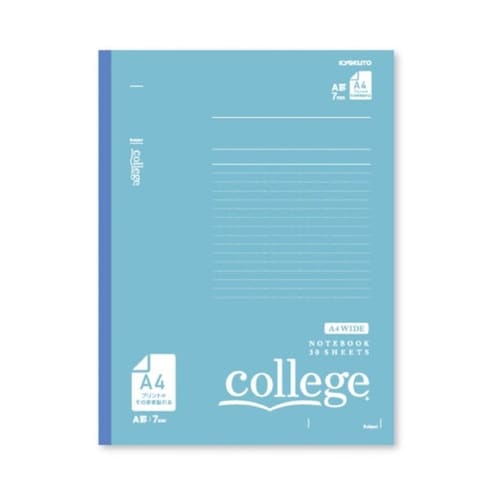 A4ワイドカレッジ 3A ブルー CLW