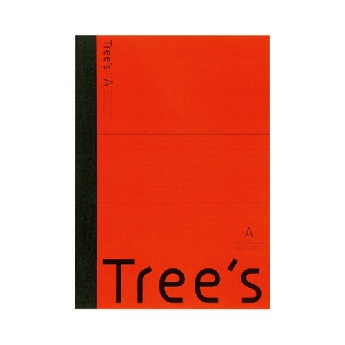 Tree’s B5 A罫 レッド 1冊(