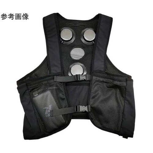 温冷ペルチェ3点式ベスト 取付穴(個)6