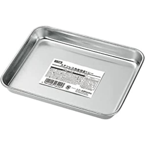 ステンレス角型切身トレー 1箱(12個入