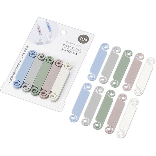 ケーブルタグ 1箱(10Pセット×10個