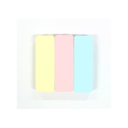 角丸ふせん紙 全面のり 25×75mm(