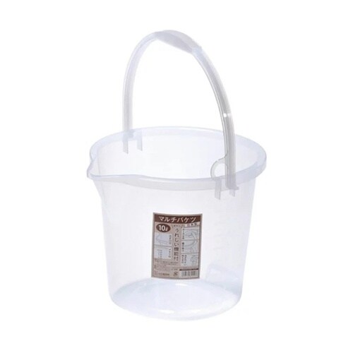 マルチバケツ 10L(クリア)1セット(