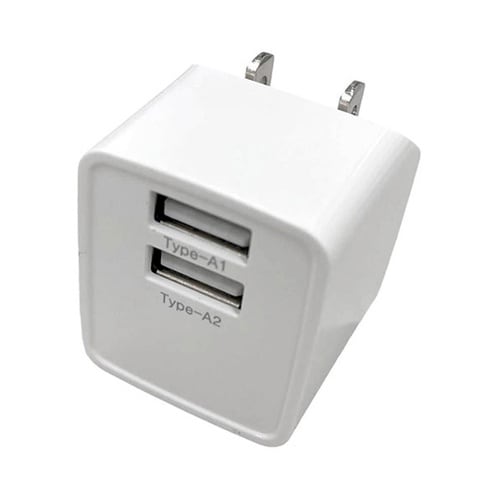 USB充電器 12W Type−Ax2ポ