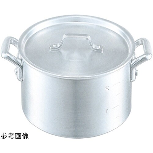 KO アルミ半寸胴鍋 目盛付 39cm