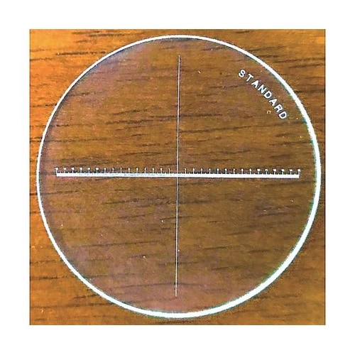 機能型 ガラススケール φ35mm (白