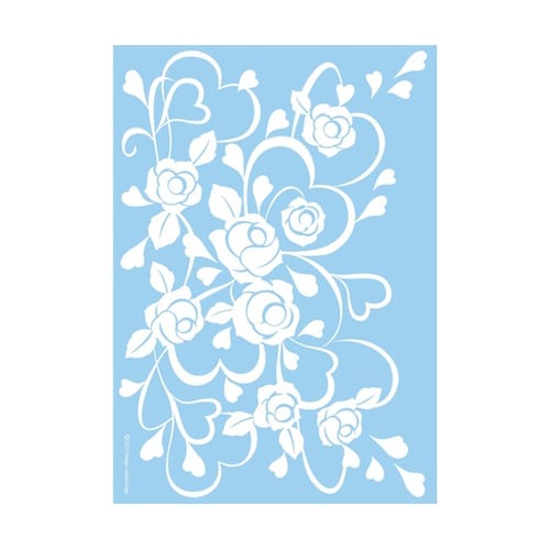 飛散防止シート ばらとハート QWS−5