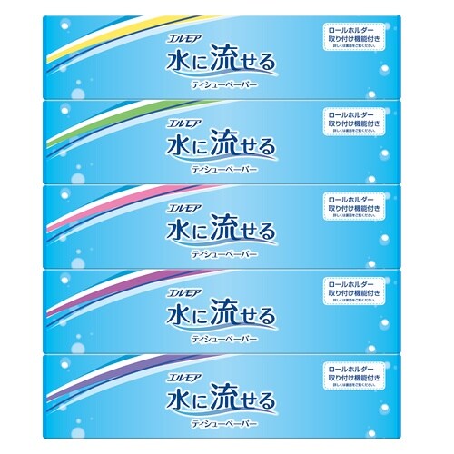 エルモア 水に流せるティシューペーパー