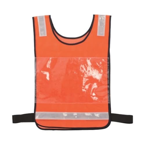 A0019O メッシュゼッケンベスト 橙
