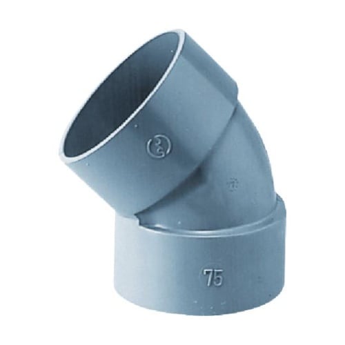 VU45L150 VU継手 45°エルボ