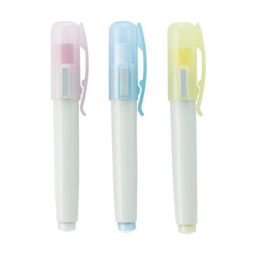 チョークホルダー3本セット(白赤黄)<C