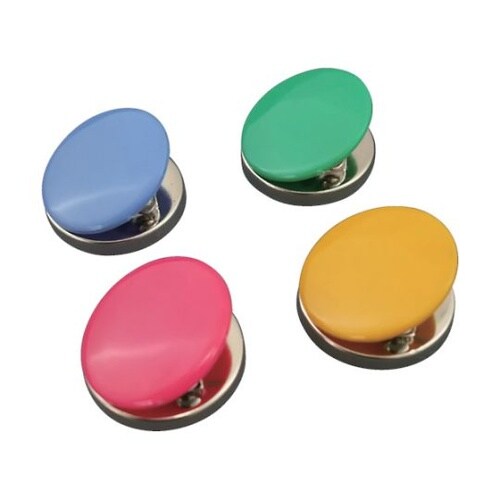 KM3 カラーマグネットクリップ小20個