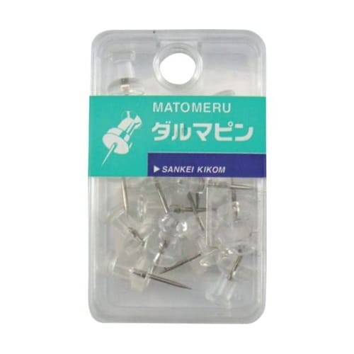 MPDR01T ダルマピン 透明18本入