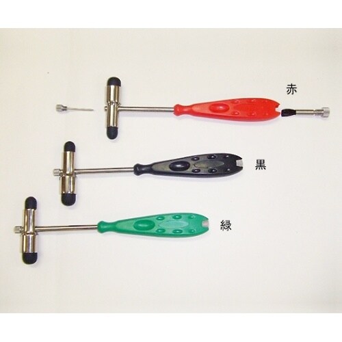 カラー打診器 バックハンマー式 黒