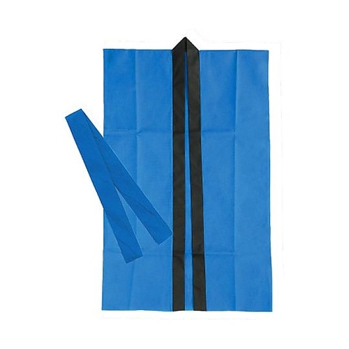 1161 ロングハッピ不織布 青J