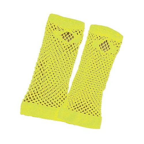 2895 メッシュグローブ蛍光イエロー