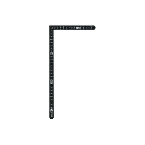 12435 曲尺小型 黒色30×15cm