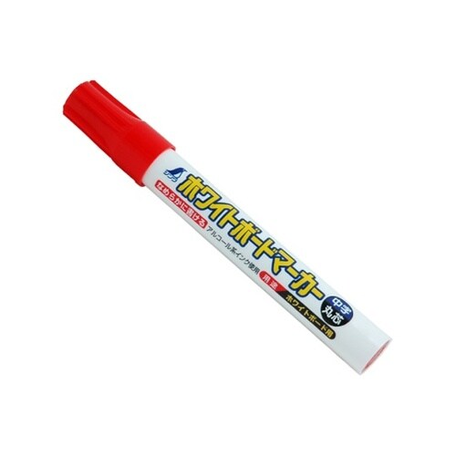 78504 ホワイトボード マーカー 赤