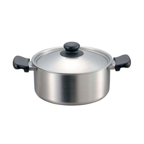 2303900 両手鍋 浅型 22cm