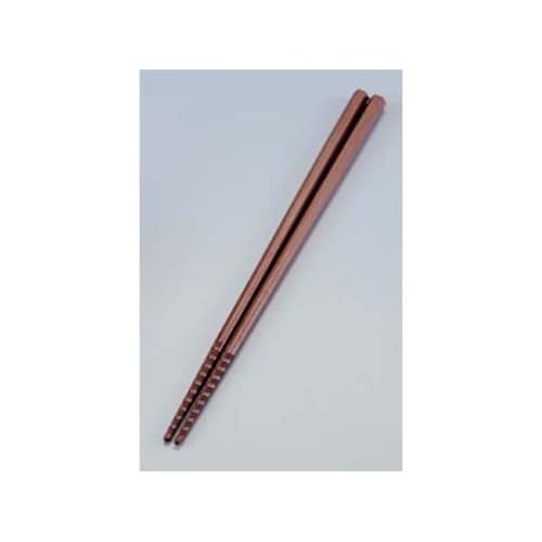 六角 トルネード箸 すべり止め付 21c