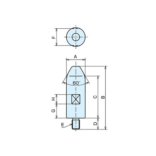 QL−RGP10M ラフガイドピン
