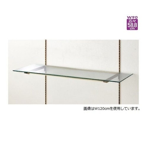 ガラス棚セット 61−36−22−2