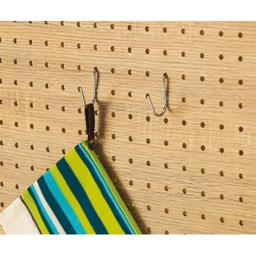 有孔パネル用1点掛けフック(小物用クロー