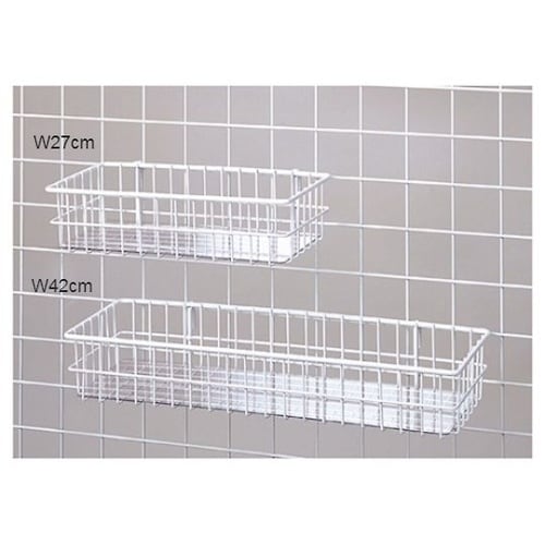 61−132−3−2ネット用小物カゴ 白