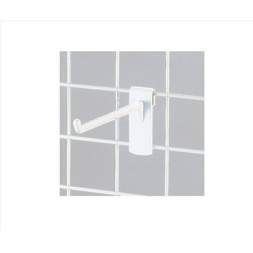 樹脂製ネットフック 白 L11cm 1セ