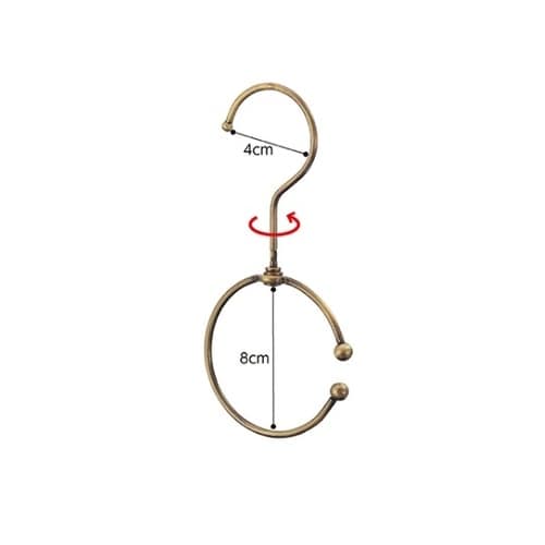 ディスプレー用ラウンドフック アンティー